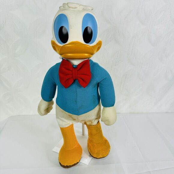 Disney Dancing Donald Duck Hasbro Romper Room 16” Doll Toy Vintage 1970s - Picture 2 of 16